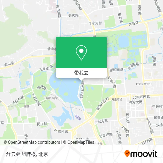 舒云延旭牌楼地图