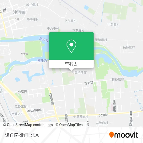 渥丘园-北门地图