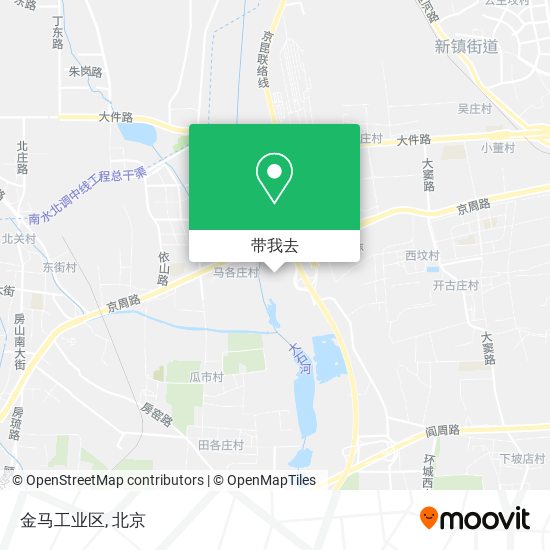 金马工业区地图