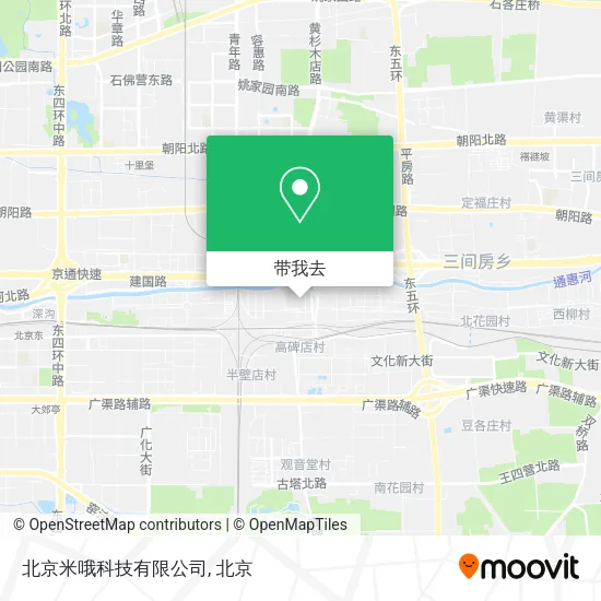 北京米哦科技有限公司地图