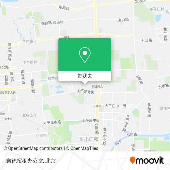 鑫德招租办公室地图
