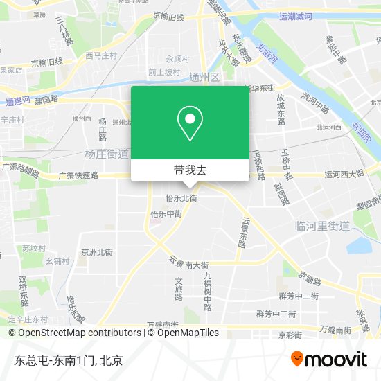 东总屯-东南1门地图