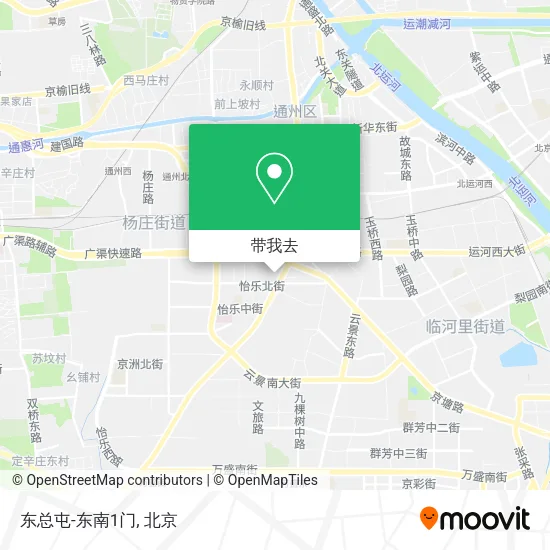 东总屯-东南1门地图