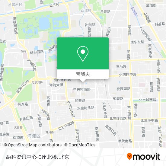 融科资讯中心-C座北楼地图