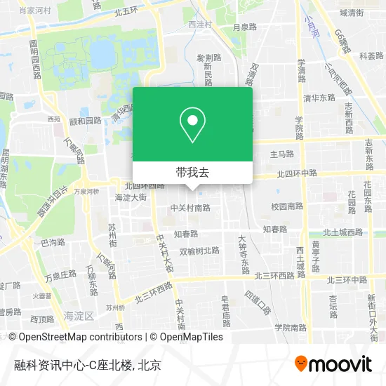 融科资讯中心-C座北楼地图