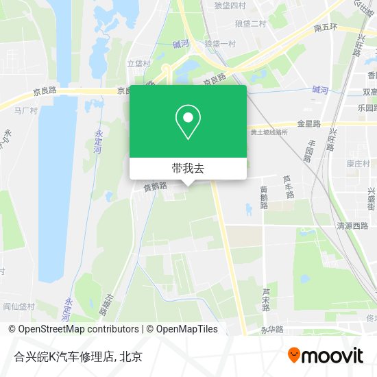 合兴皖K汽车修理店地图