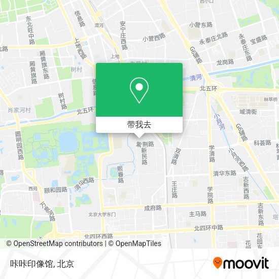 咔咔印像馆地图