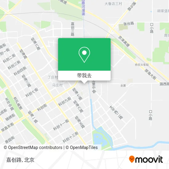 嘉创路地图