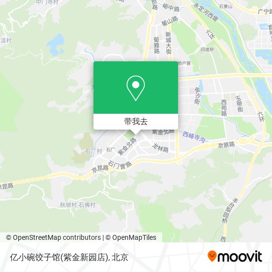 亿小碗饺子馆(紫金新园店)地图