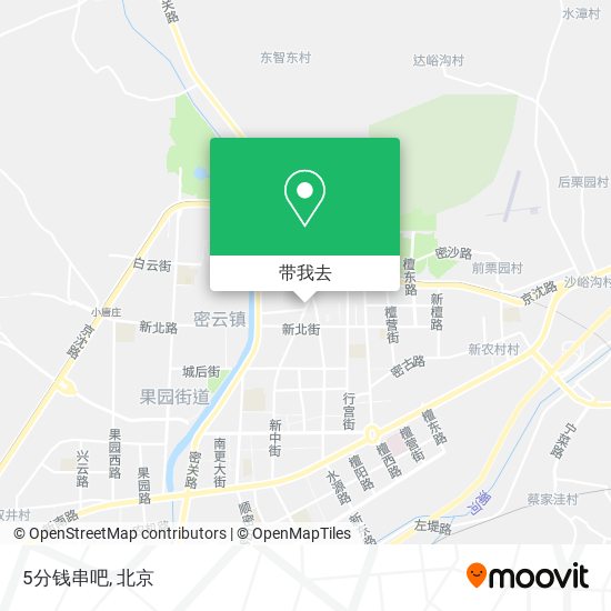 5分钱串吧地图