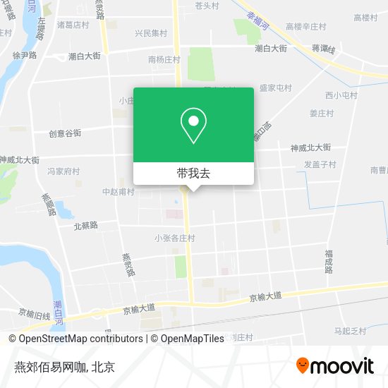 燕郊佰易网咖地图