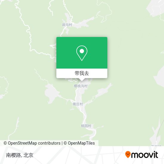 南樱路地图