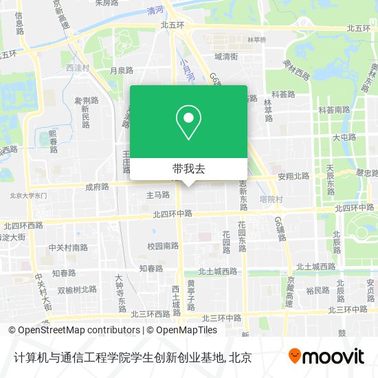 计算机与通信工程学院学生创新创业基地地图