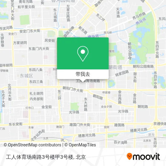 工人体育场南路3号楼甲3号楼地图