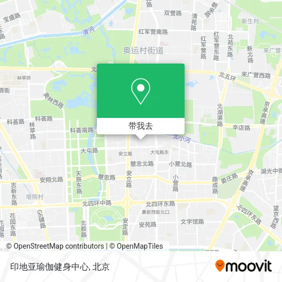 印地亚瑜伽健身中心地图