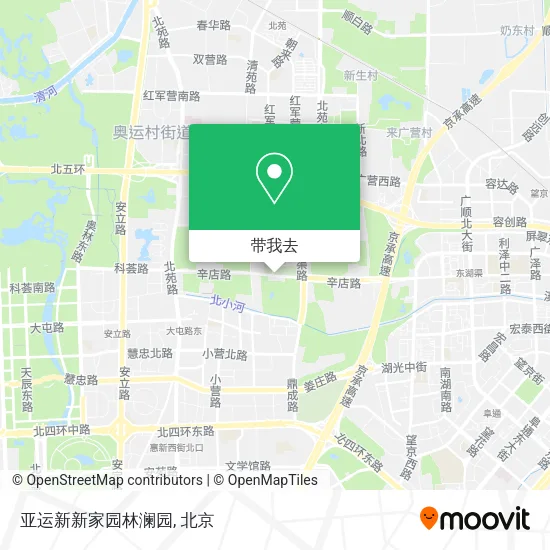 亚运新新家园林澜园地图