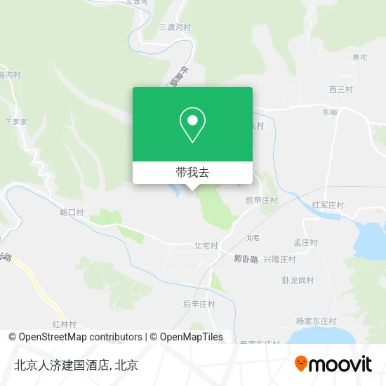北京人济建国酒店地图