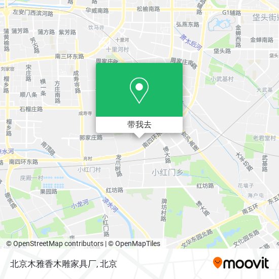 北京木雅香木雕家具厂地图