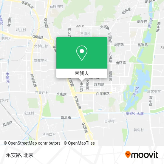永安路地图