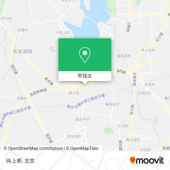 岗上桥地图