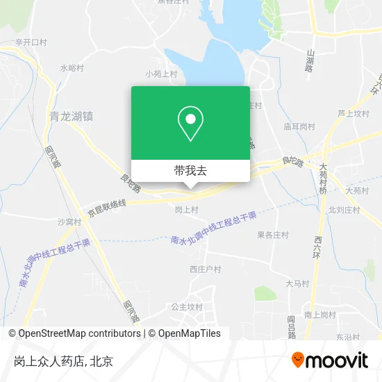 岗上众人药店地图