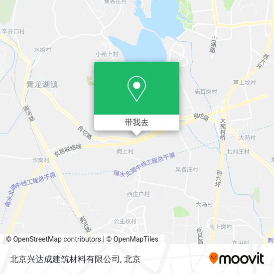 北京兴达成建筑材料有限公司地图