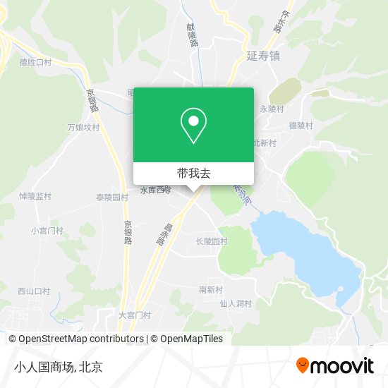 小人国商场地图
