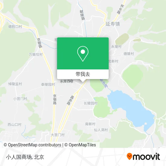 小人国商场地图