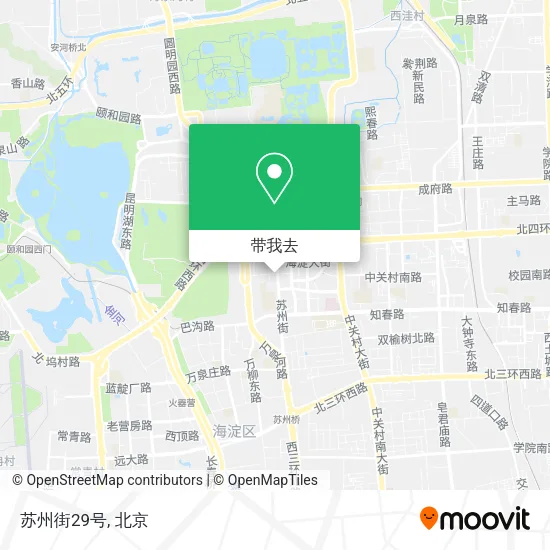 苏州街29号地图