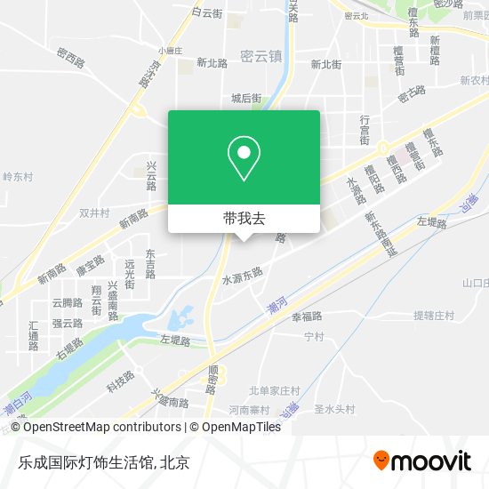 乐成国际灯饰生活馆地图