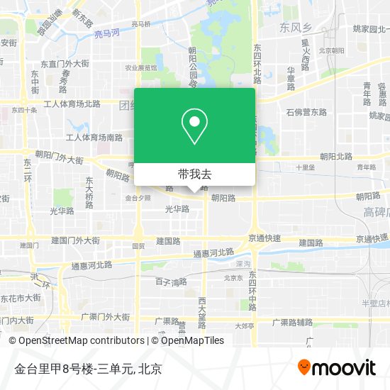 金台里甲8号楼-三单元地图