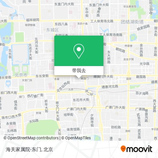 海关家属院-东门地图