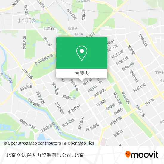 北京立达兴人力资源有限公司地图