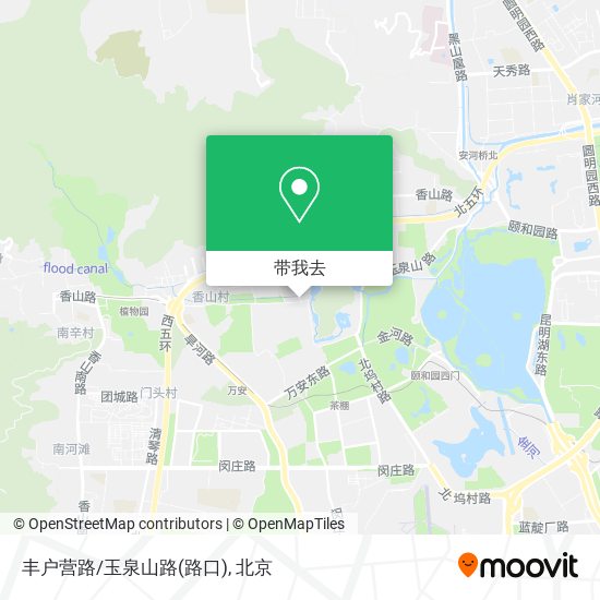 丰户营路/玉泉山路(路口)地图