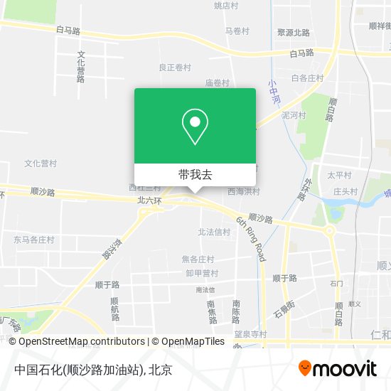 中国石化(顺沙路加油站)地图