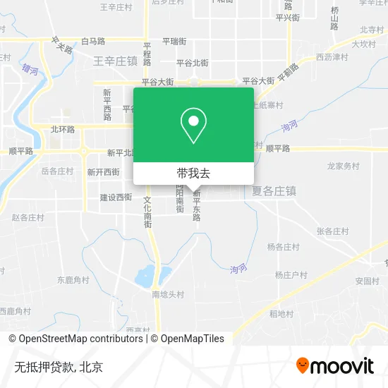 无抵押贷款地图