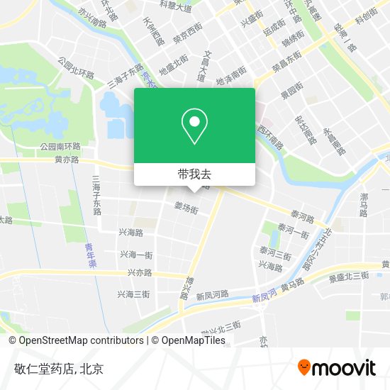 敬仁堂药店地图