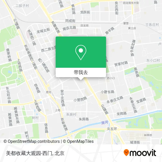 美都收藏大观园-西门地图