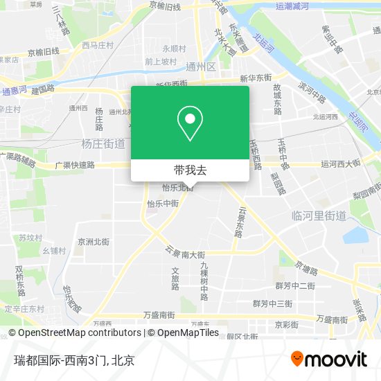 瑞都国际-西南3门地图