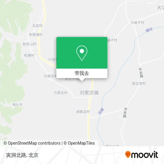 寅洞北路地图