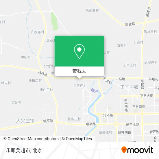 乐顺美超市地图