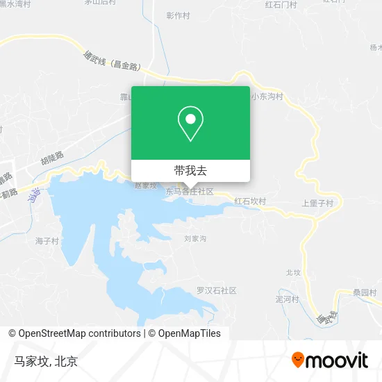 马家坟地图