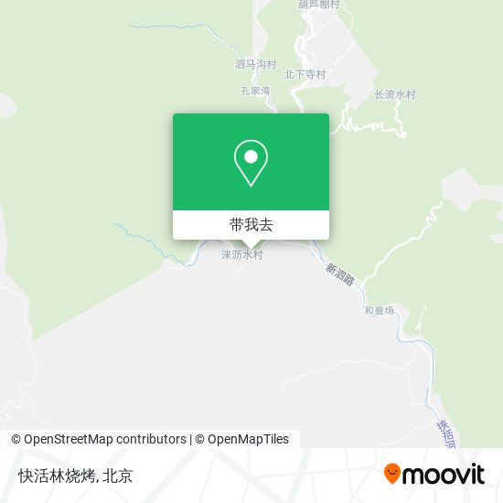 快活林烧烤地图