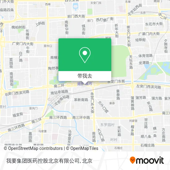 我要集团医药控股北京有限公司地图