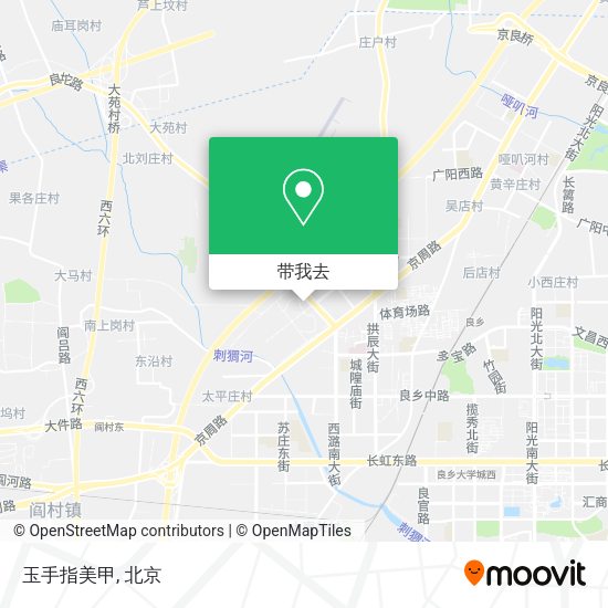 玉手指美甲地图