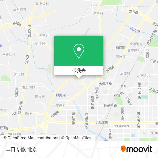 丰田专修地图