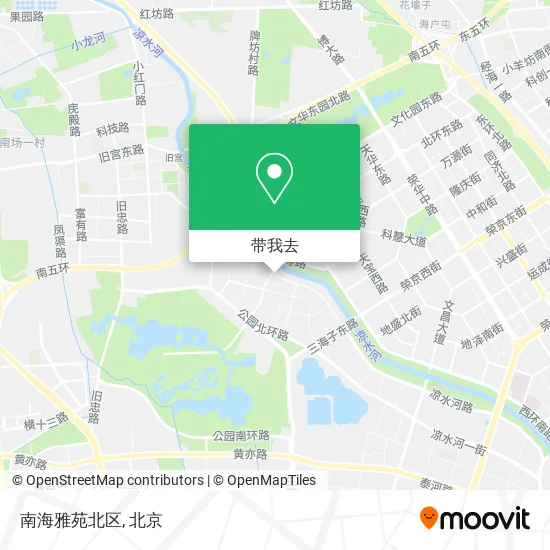 南海雅苑北区地图