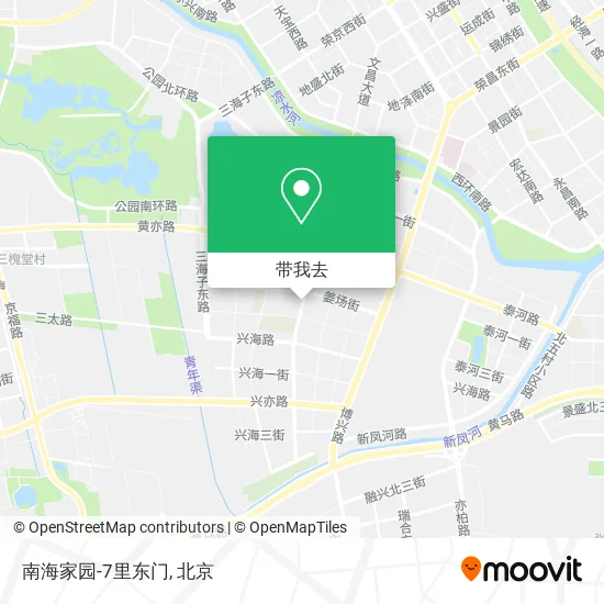 南海家园-7里东门地图