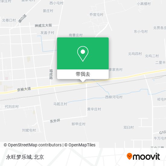 永旺梦乐城地图