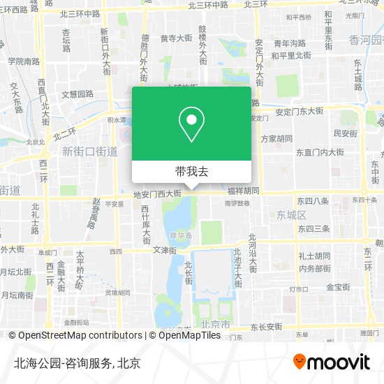 北海公园-咨询服务地图